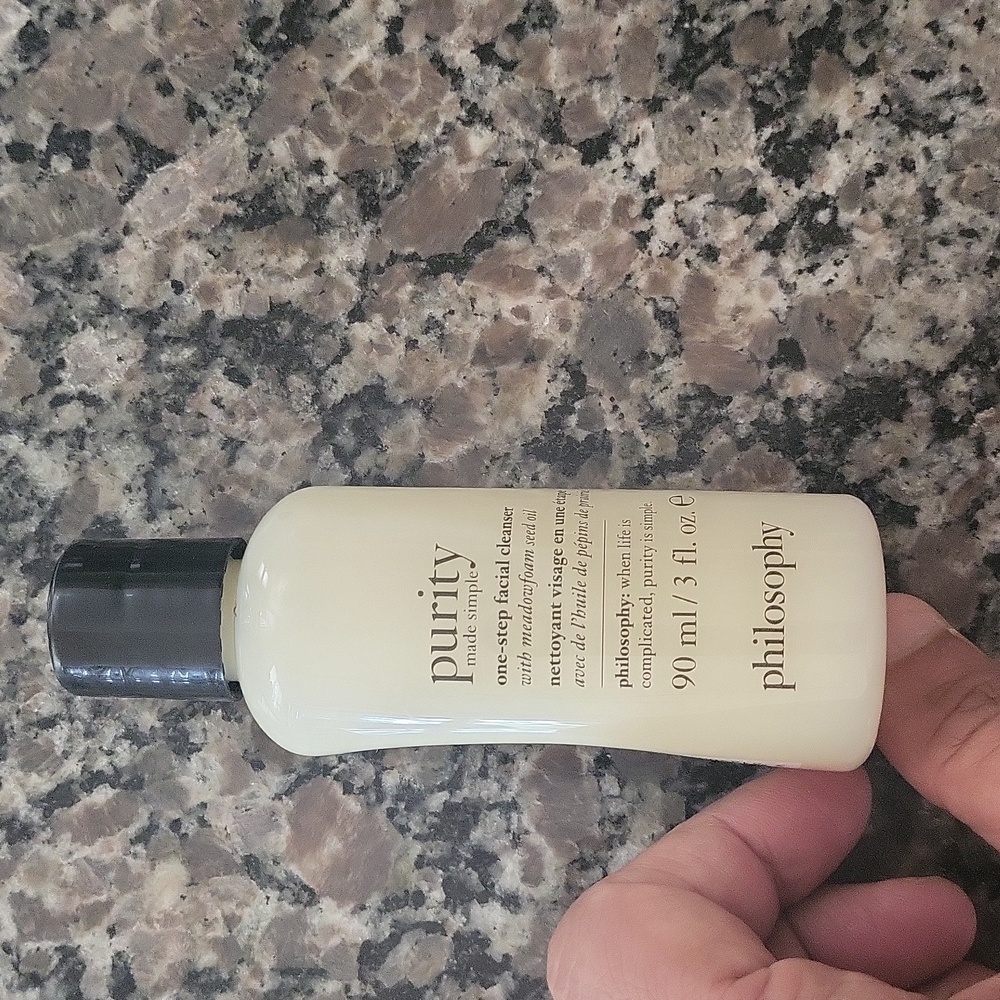 Purity one step Facial Cleanser 3 fl oz new sealed w/ meadowfoaam seed oil